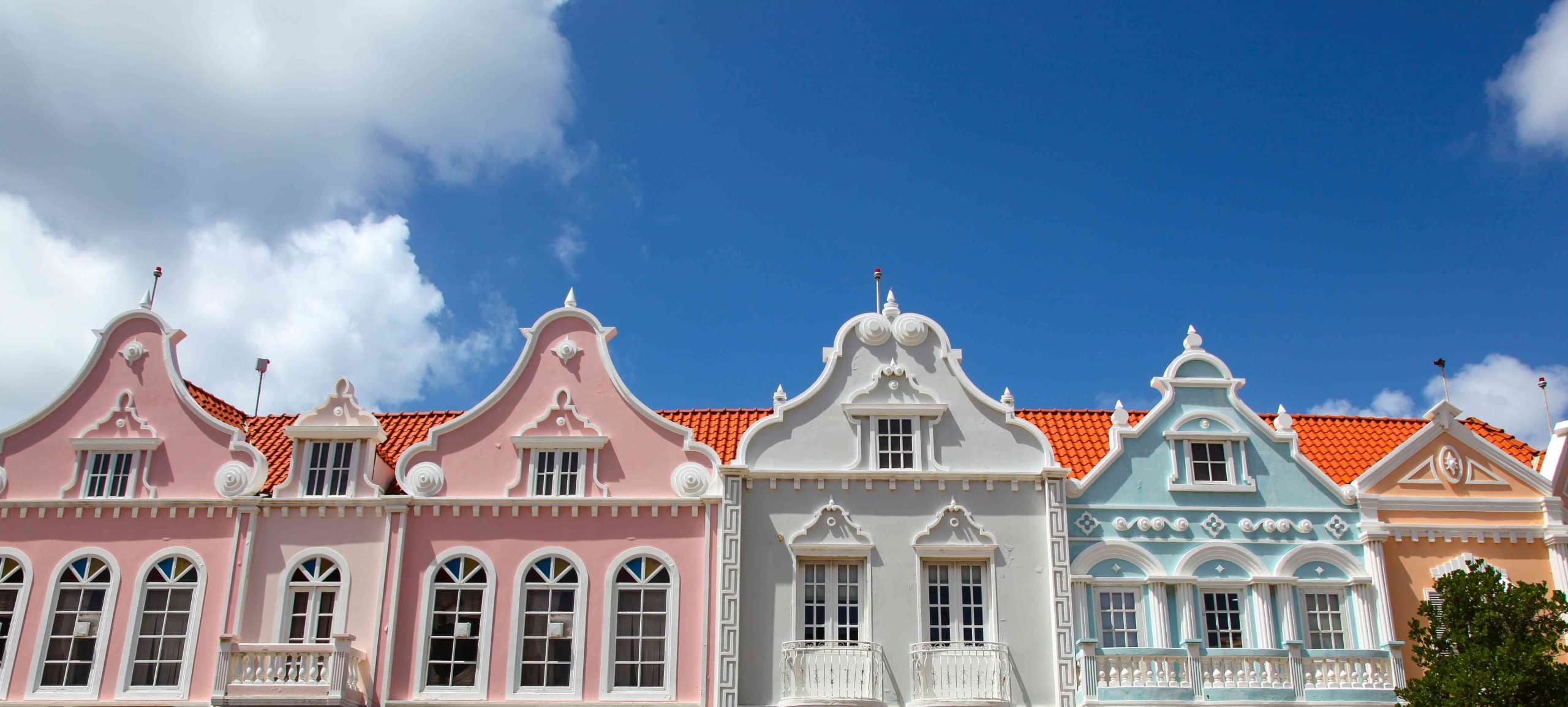 Aruba Oranjestad Blue Horses Self-Guided Walking Tour