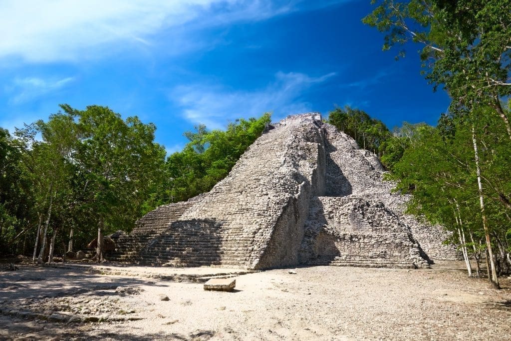 Coba Ruins - Nohoch Mul pyramid