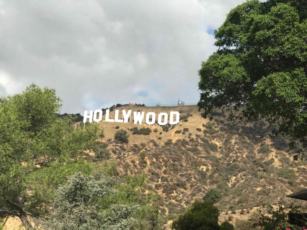 Hollywood - Sign from afar