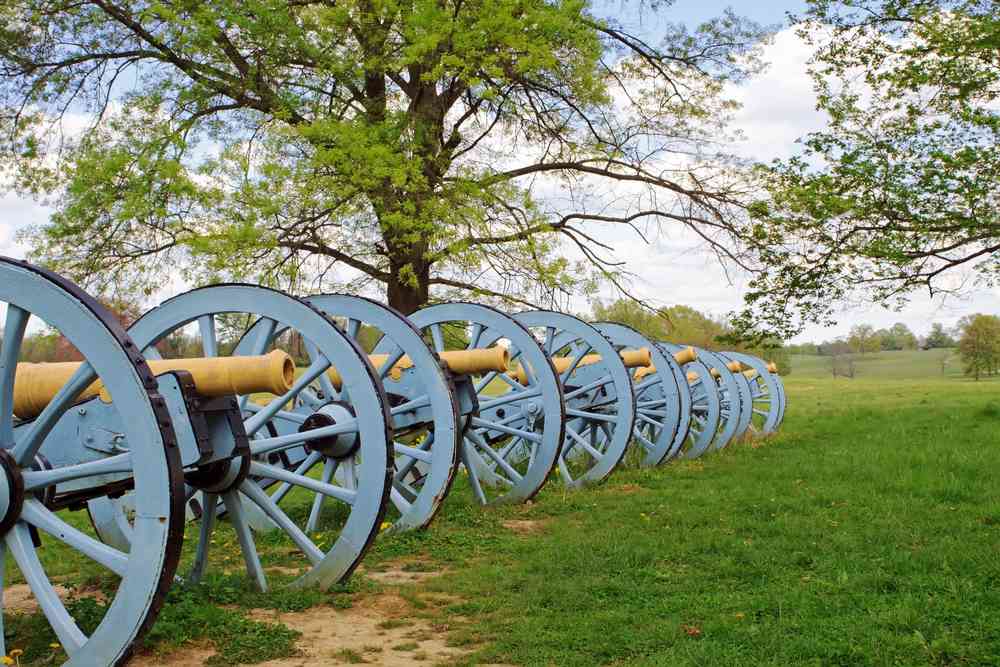 Valley Forge - Revolutionary War cannons on display Blog