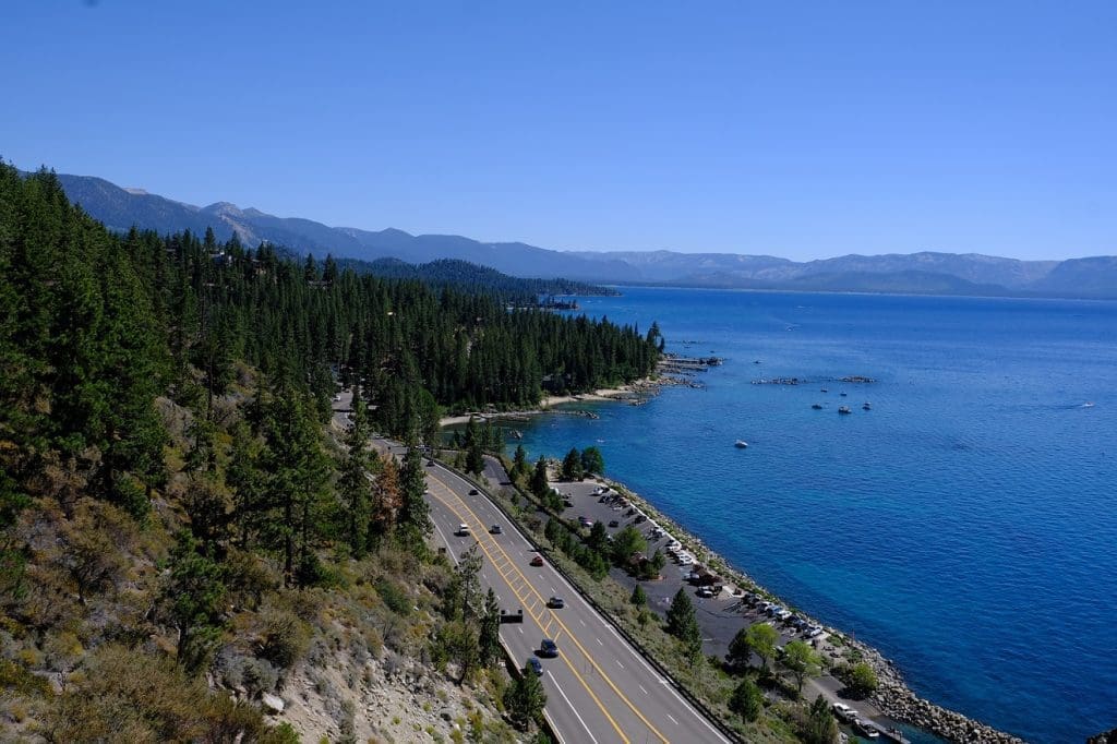 Lake Tahoe - Seaside drive