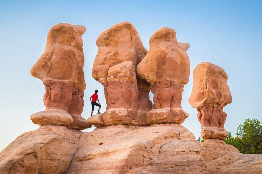 Grand Staircase Escalante - Four Hoodoos
