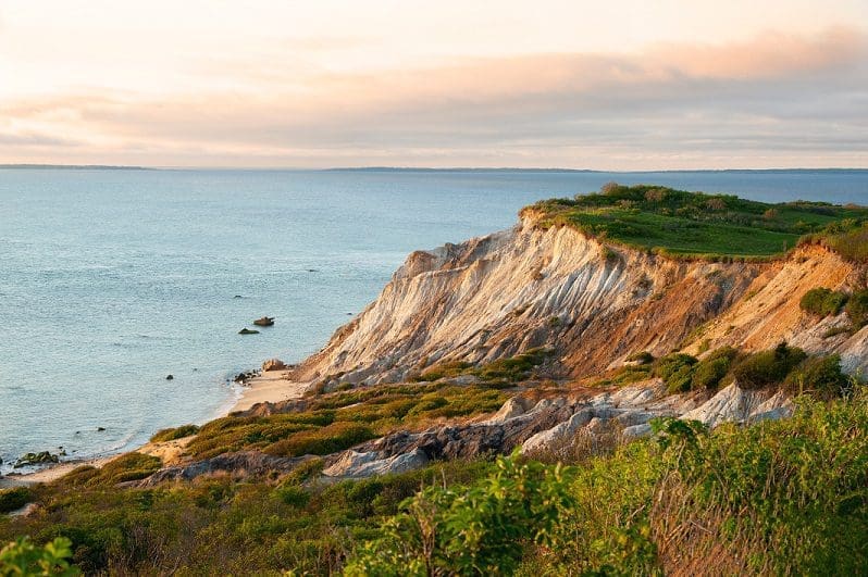 Martha’s Vineyard - Sandy Cliffs of Moshup Beach in Aquinnah
