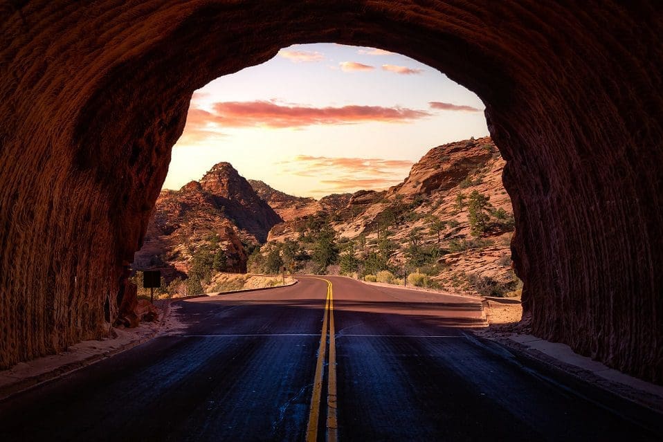 Zion National Park - Tunnel