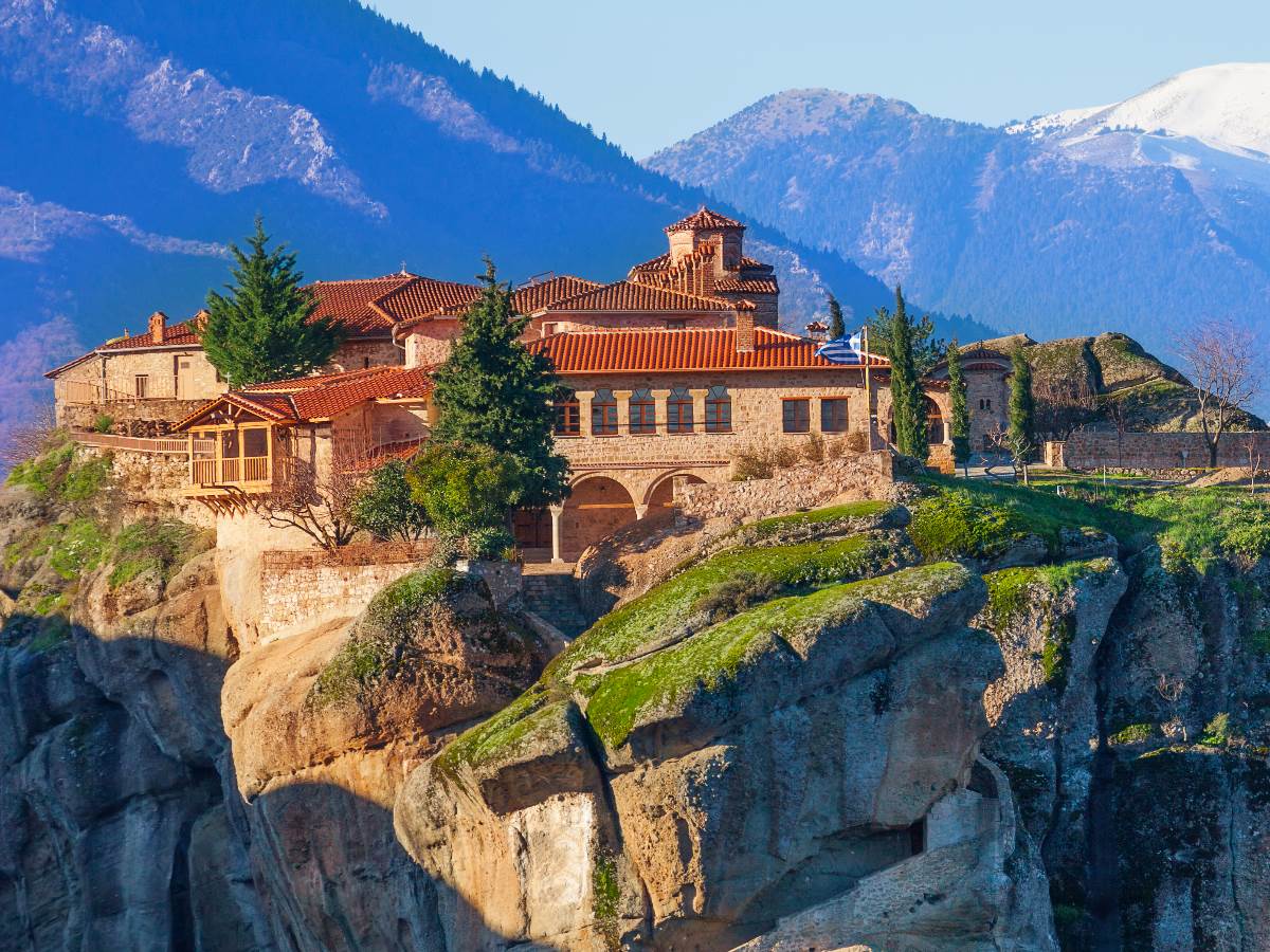 Monastery of the Holy Trinity at Meteora Self-Guided Driving Tour