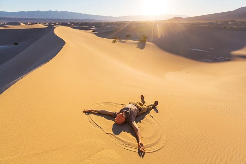 How hot does it get in Death Valley?