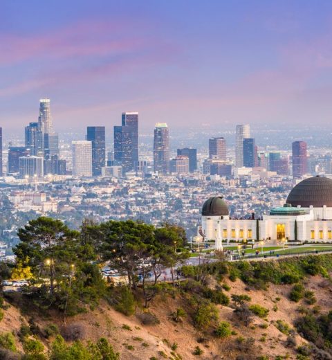 Why is LA the center of the film industry?